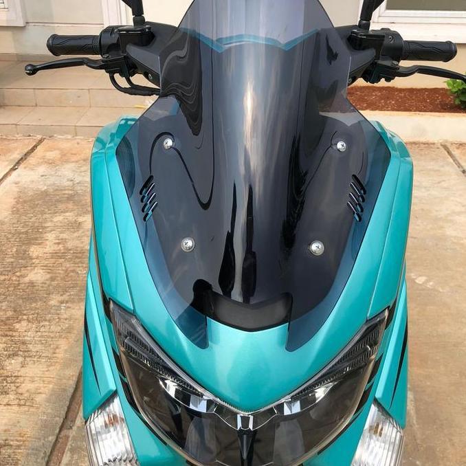 DB54 >> WINDSHIELD YAMAHA NMAX OLD/LAMA MODEL TDR MINI SIRIP, WS VISOR NMAX