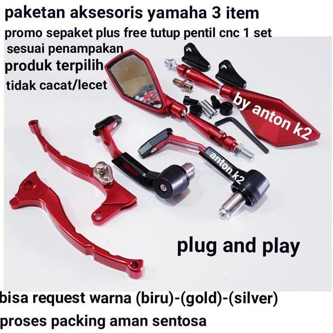 DA32 >> HANDLE REM VARIASI-HANDLEBRAKE MIO M3-MIO Z-MIO 125 SEPAKET 3 ITEM