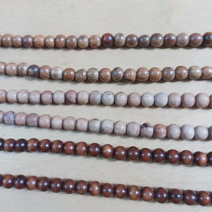 Bahan Rosario Kayu Cendana Gaharu Stigi