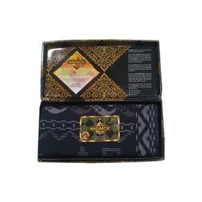 Wadimor Sarung Tenun Bali Khusus Hitam Dewasa Motif Muslim Batik Santri Katun Pekalongan Kain Putih