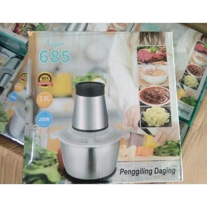 New- chopper stainless steel 2l 685 sx