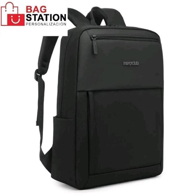 Backpack Navy Club Original Tas Ransel Laptop Navy Club Tas Punggung Hitam