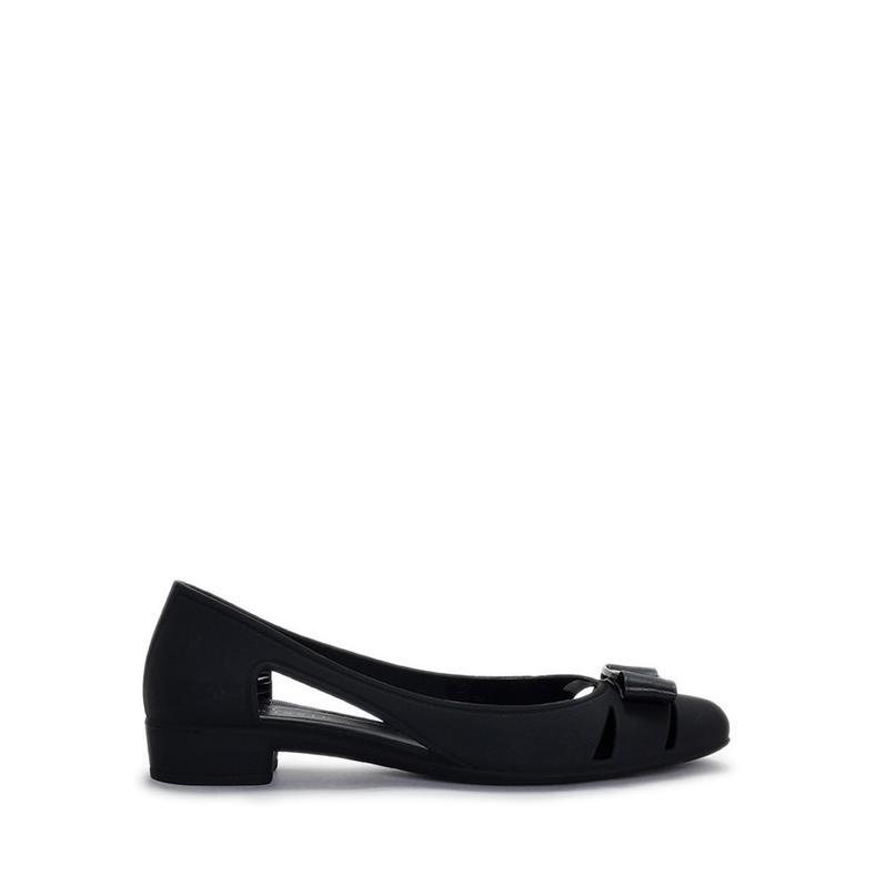 Payless Chrissie Womens Cherene Jelly Flats - Black_15