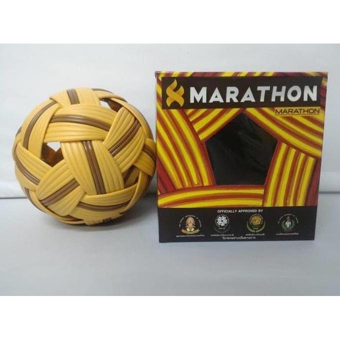 DI1 - Bola Sepak Takraw ORIGINAL 301 THAILAND - Bola Takraw Marathon 301