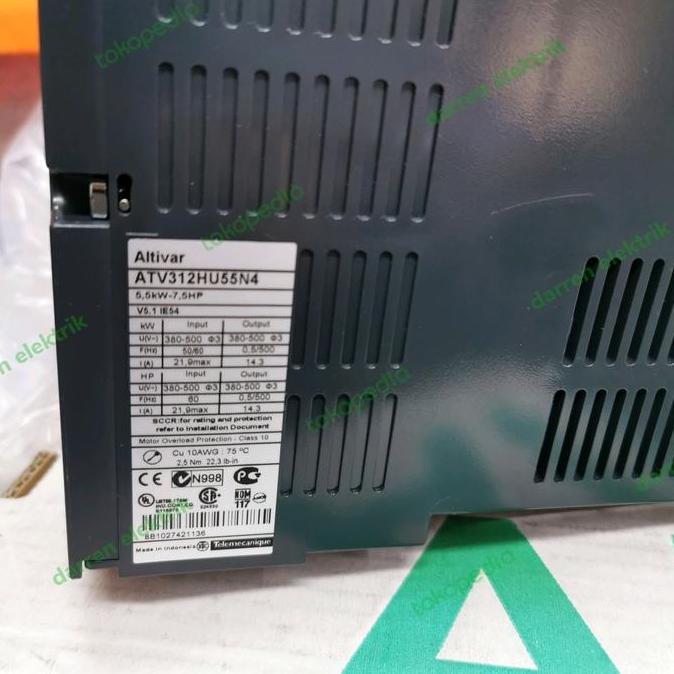 Diskon Schneider Inverter Atv312Hu55N4
