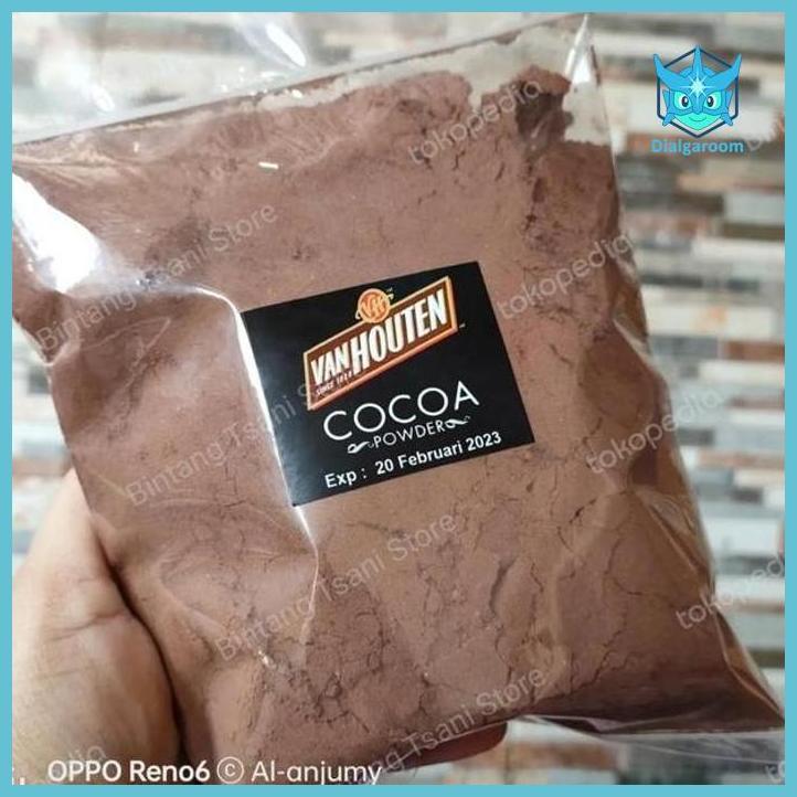 ( COKLAT ) COCOA POWDER VAN HOUTEN 1 KG BAHAN KUE  COKLAT BUBUK MAKANAN & MINUMAN