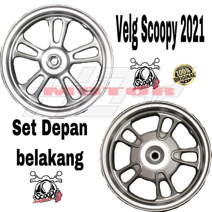 Velg depan belakang honda Scoopy New 2021 Ring 12 original