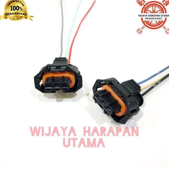 Soket Sensor Commonrail Common Rail Komatsu PC200-8 PC300-8 Volvo EC210B Original Garansi Best