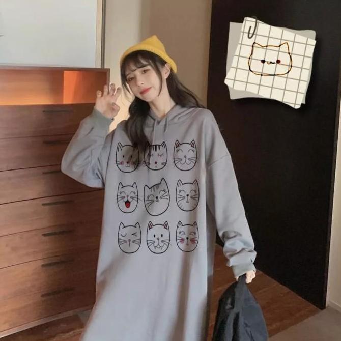 New- OBRAL  Long Tunik Jumbo Baju Daster Kaos Tunik Big Size Blouse 3L