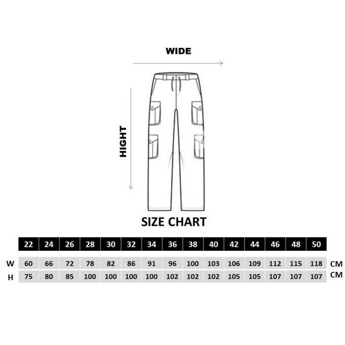 Celana Tactical Original Big Size Cargo Pria HPR Premium Survival