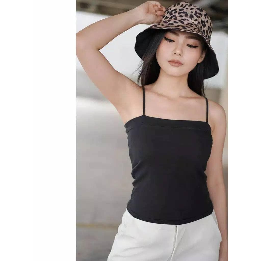 QUENA HIJAB Tanktop Wanita Polos / Tank Top Wanita / Tank Top Korea