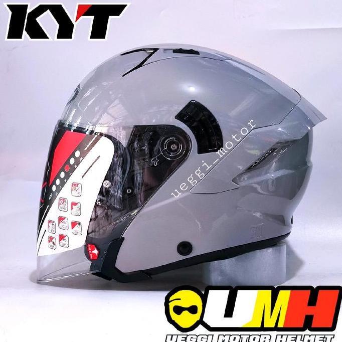 Helm Kyt Nfj Solid Grey