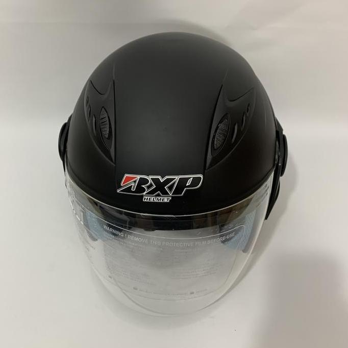 Helm Vision Hitam Doff - Helmet Sni Dewasa Bxp