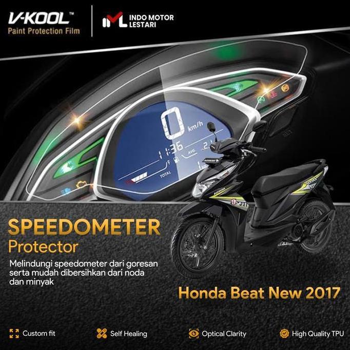 Ppf Speedometer V-Kool Honda Beat Street Pelindung Speedometer Motor Anti Gores