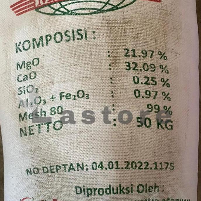 Pupuk Kapur Dolomite 50 Kg Kapur Tohor Meningkatkan Ph Tanah