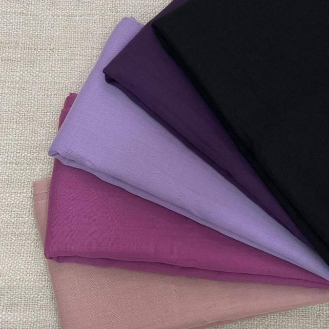 Restu Anggraini - Turkish Voal Scarf Hijab Muslim Square Kerudung Basic Voal