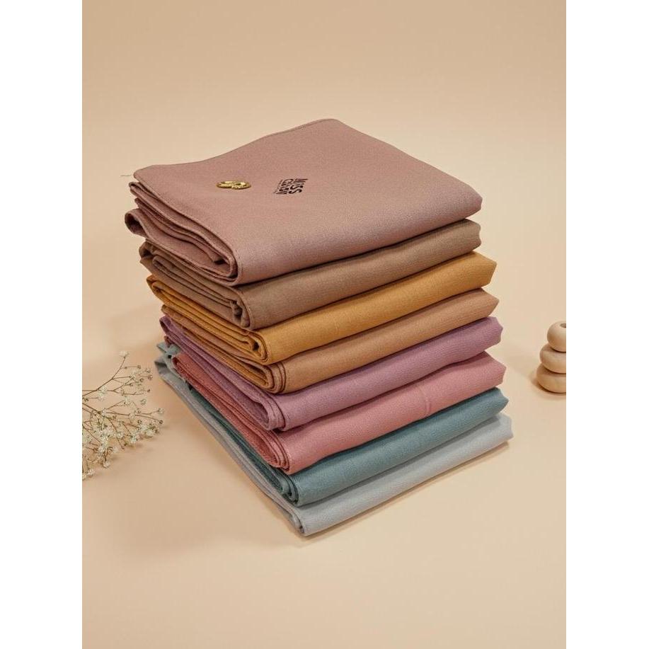 Miss Color Hijab Voal POLOS Premium Basic Scarf Segi Empat 120x120