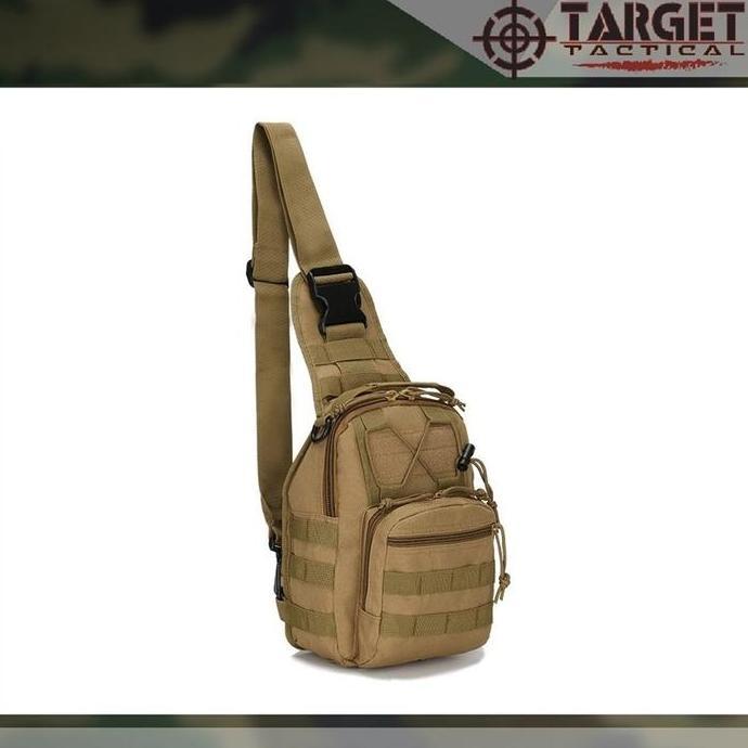 Tas Selempang Tactical 001 Silver Knight USA Import ORIGINAL - Krem