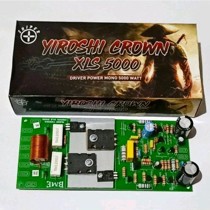 Kit Driver Power Amplifier 5000W Yiroshi CROWN XLS 5000