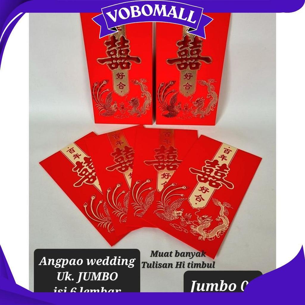 Angpao Wedding Jumbo Angpao Nikahan Angpao Sangjitangpao Uang Susu Angpao Engagement Promo