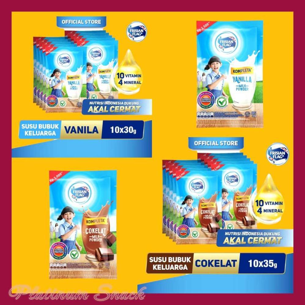 Adibyanss - Frisian Flag Kompleta Susu Bubuk 1 Bungkus