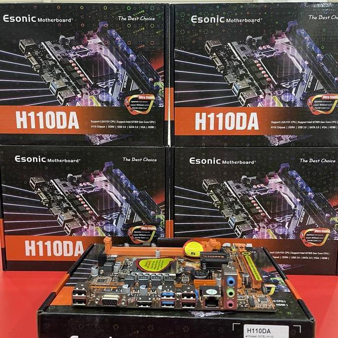 MOTHERBOARD ESONIC H110DA SOCKET 1151