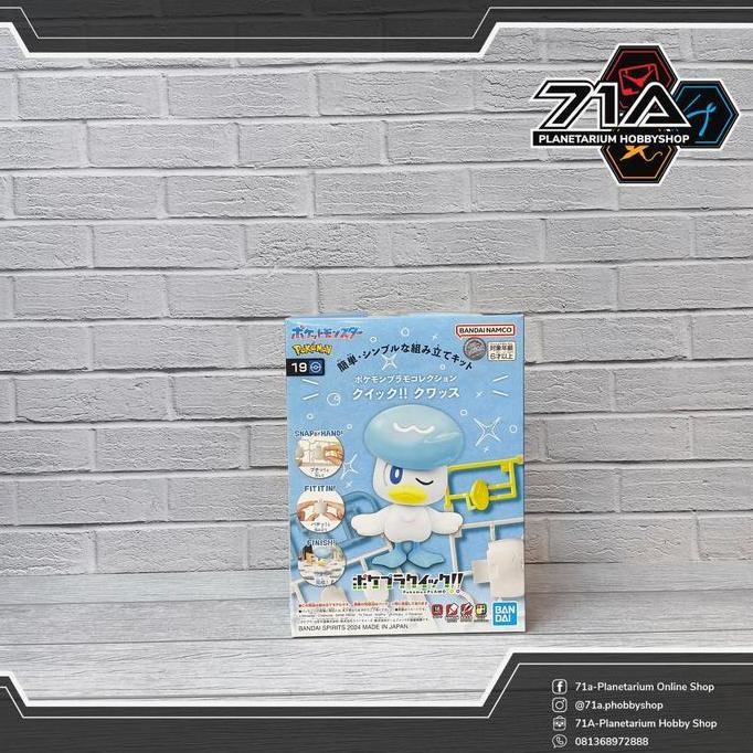 POKEPLA 19 QUAXLY Bandai.