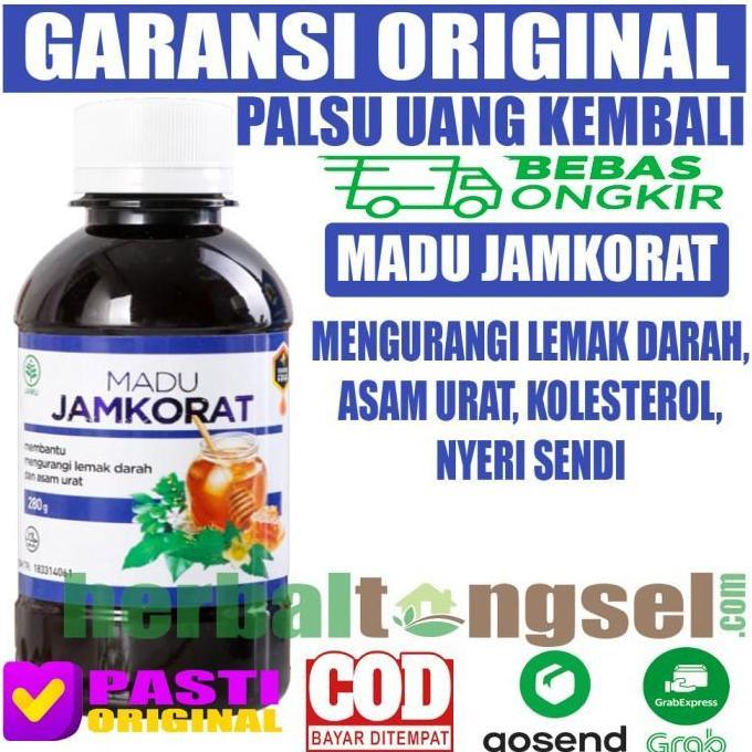 TERBARU - Madu Jamkorat kolestrol asam urat asli Madu Asam Urat Kolestrol