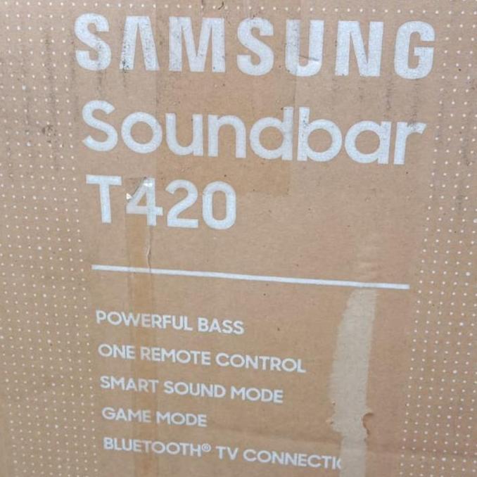 TERBARU - Soundbar Samsung HW T420 2,1 inc HWT420 HW-T420 Samsung Soundbar