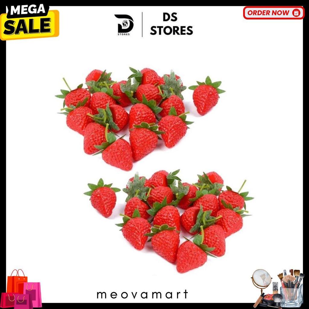 Diskon Kemerdekaan Strawberry Palsu / Strawberry Plastik / Strawberry Artificial Properti Foto Dekor