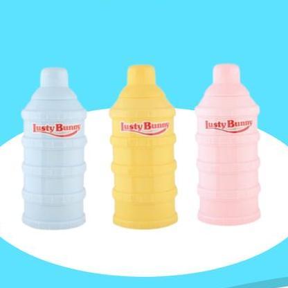 LUSTYBUNNY MEDIUM MILK POWDER CONTAINER TAKARAN SUSU 4 SUSUN NEW