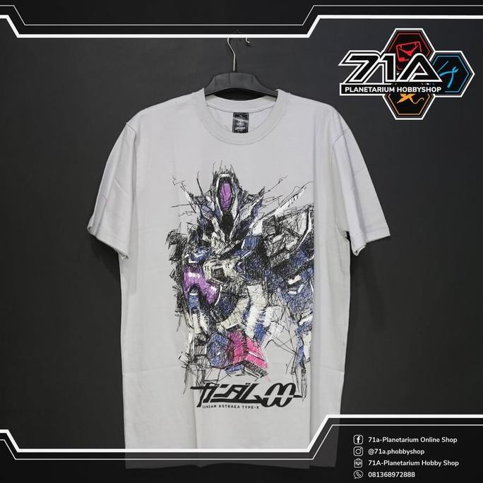 T-Shirt / Kaos Gundam Astrea Type-X Scribble