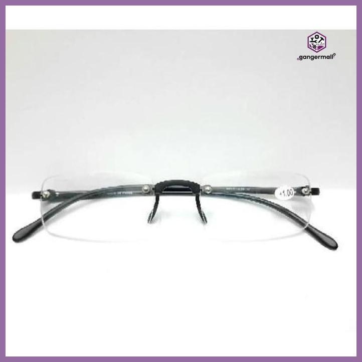 READY KACAMATA BACA FRAMELESS IMPORT PLUS SIAP KIRIM
