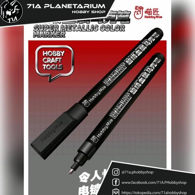 Hobby Mio Super Metallic Chrome Color Marker