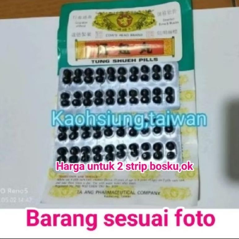 Pasti Bisaa Tung Shueh Pils Cap Kepala Sapi Obat Rematik