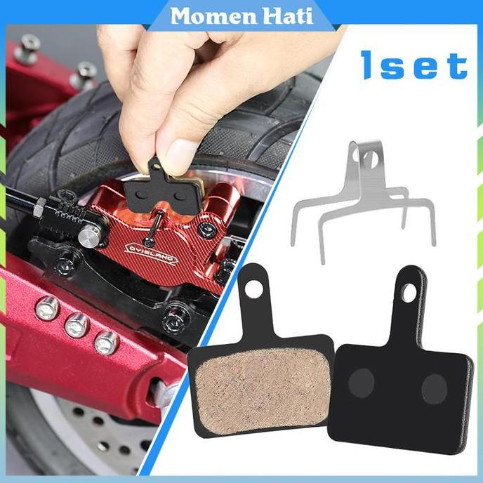 SHISHIO 1Set brake pads resin kampas rem sepeda mtb kampas rem hidrolik sepeda