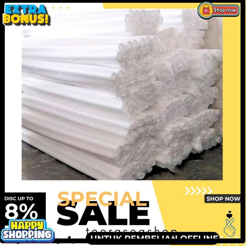 Diskon Up To 70% Busa Pipa - Busa Bunga Elastis Dekorasi Pelaminan Oasis Floral Foam Putih