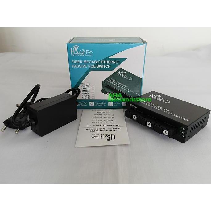 HSairPo CM3F3E POE Converter FO 3FO 3ETH POE hsairpo 3F3E POE