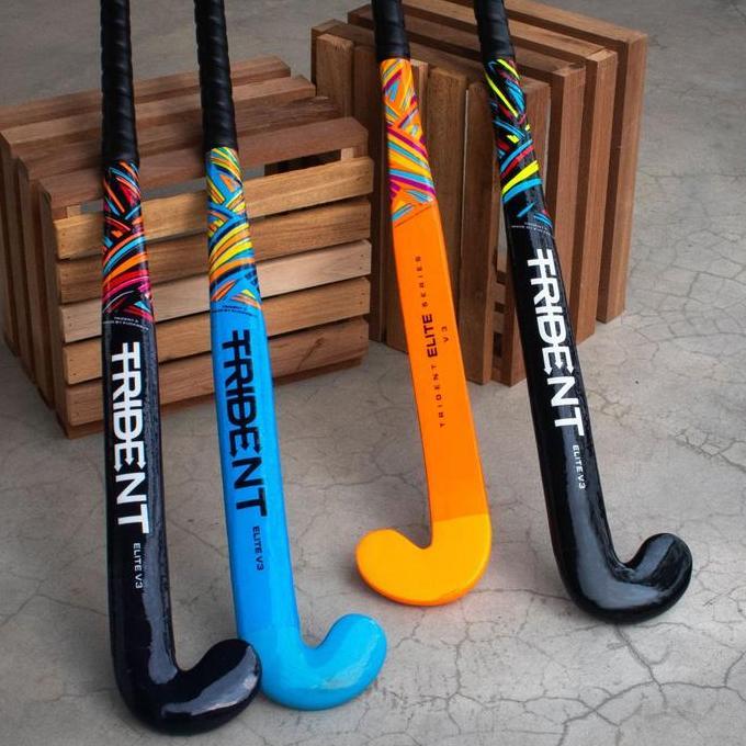 Trident Elite V3 Wooden Hockey Stick Indoor (Space)