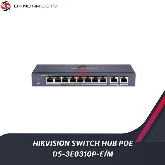 Hikvision Switch Hub POE DS 3E0310P E M
