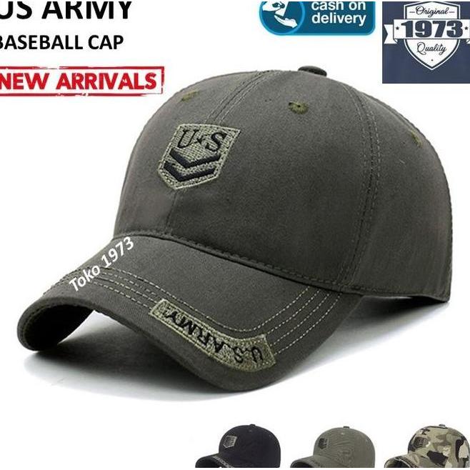 Baseball Cap Us Army Topi Baseball Topi Pria Topi Wanita