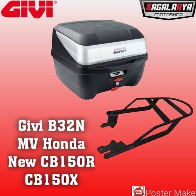 Givi B32N Bold Bracket Top Box Mv New Cb150R Cb150X Original Givi Ready
