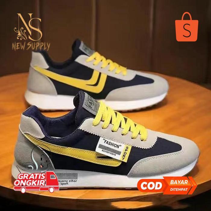 ew-98 Sepatu Pria Casual MY 01 Sneakers Nyaman Ringan Sepatu Pria Berkualitas Dan Anti Jebol Terlari