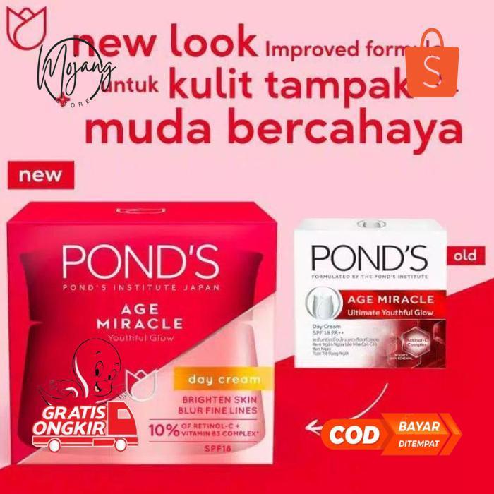 GB29 Ponds Age Miracle Day Cream / Night Cream / serum / eye cream/whip/Essence/Mask/ Masker Ultimat