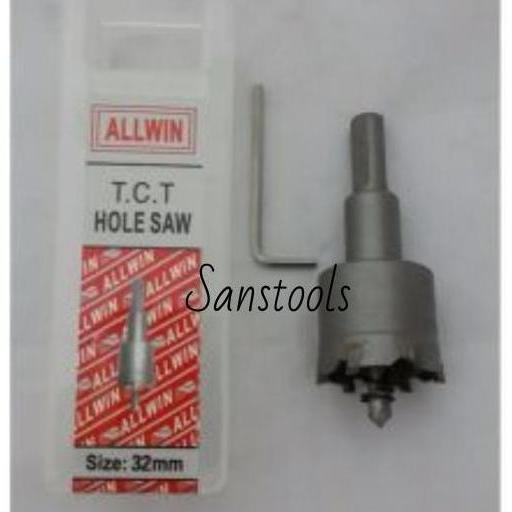 Holesaw TCT allwin 58mm mata bor hole saw stainless steel 58 mm Japan
