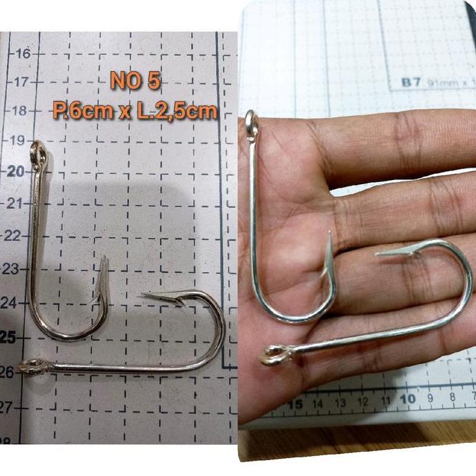 Mata Pancing KKB Cap Kunci Leher Panjang Per 20pcs