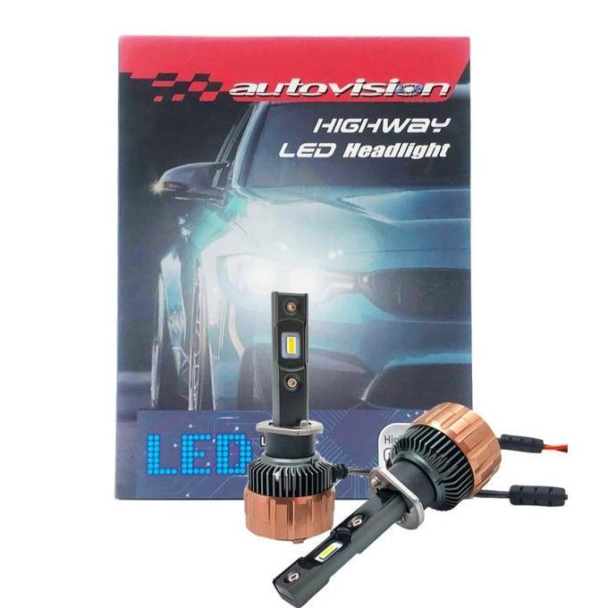 Led H1 Autovision LED Highway 6000K | Lampu LED Mobil H1