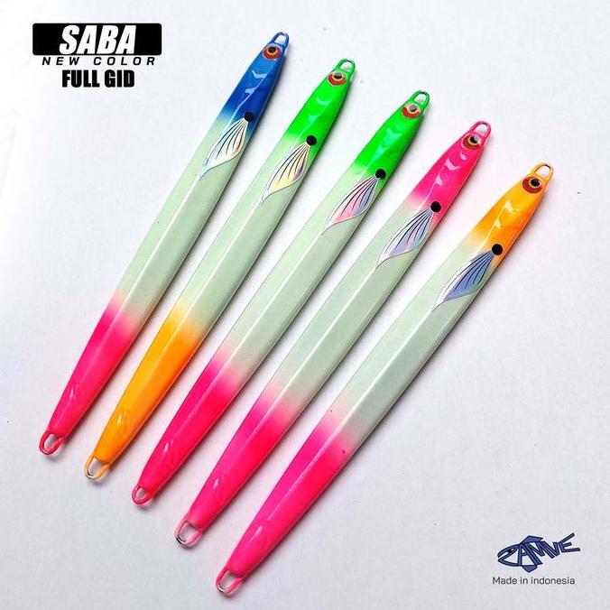 Metal Jig FULL GID Zamve Saba 100Gr Metal Jig 100Gr Metal Jig 100Gram