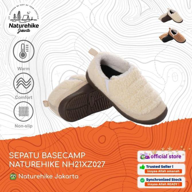 SEPATU BASECAMP / CAMPING / HANGAT / BULU NATUREHIKE NH21XZ027