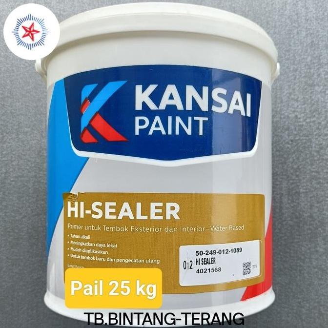 CAT DASAR TEMBOK PAIL HI-SEALER KANSAI 25 KG INTERIOR EKSTERIOR